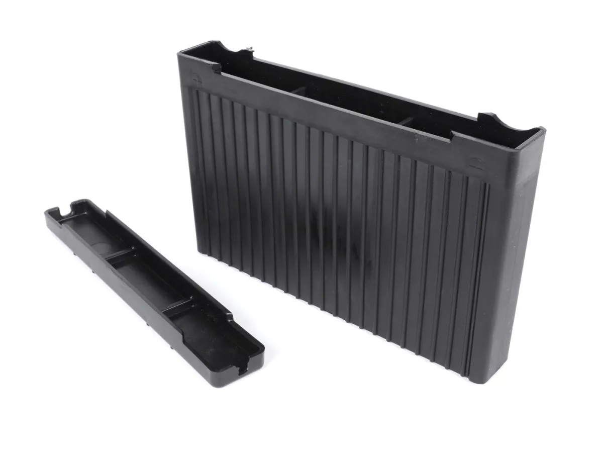 Lege koffer batterij incl. deksel -Gel RAE Vespone- 6V 16Ah - 230x160x35mm - Vespa GS150 / GS3 (VS1-5)(I)