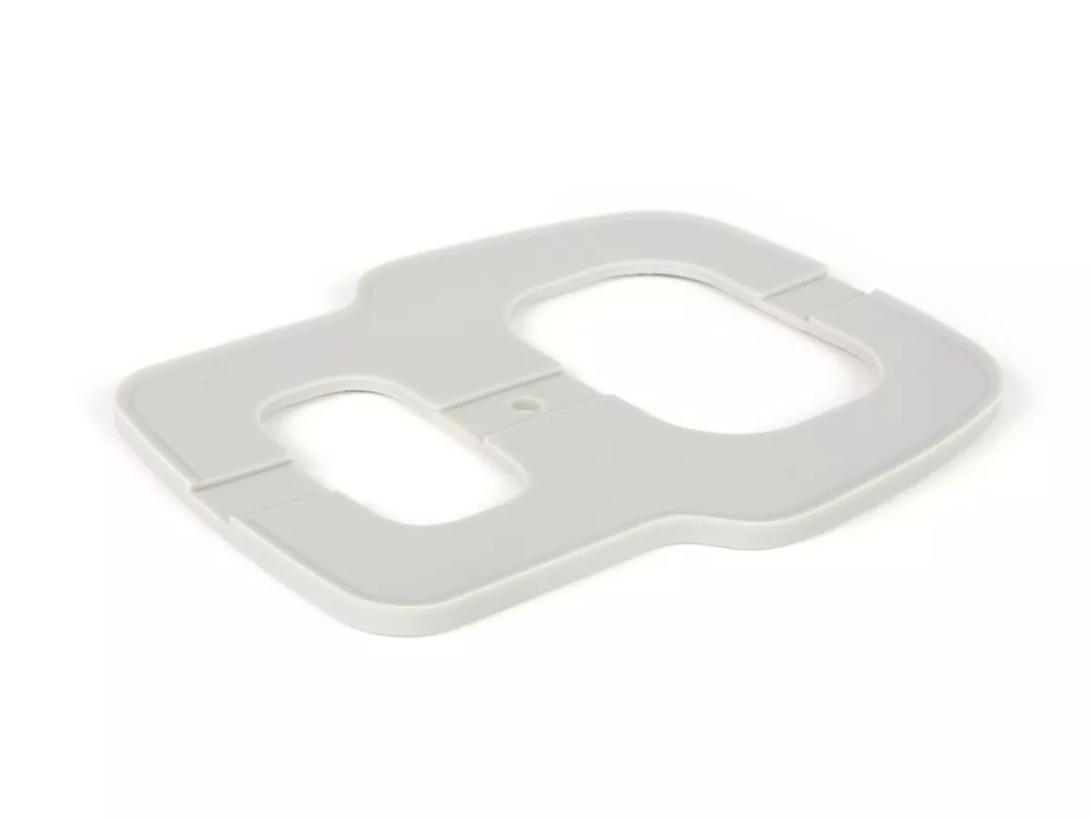 Taillight gasket -SIEM- fits rear light SIEM metal, small - unpainted - Vespa 50S (V5SA1T), V50R (V5A1T), V50 Special (V5A2T), 50SR/Sprinter (V5SS2T), SS50 (V5SS1T), V90 (V9A1T), 90 Racer (V9SS2T), SS90 (V9SS1T), 125 Nuova (VMA1T)
