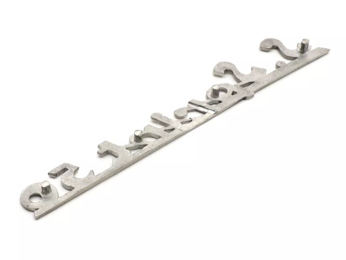 Badge de tablier -MAURO PASCOLI- Vespa 50SS (V5SS1T)