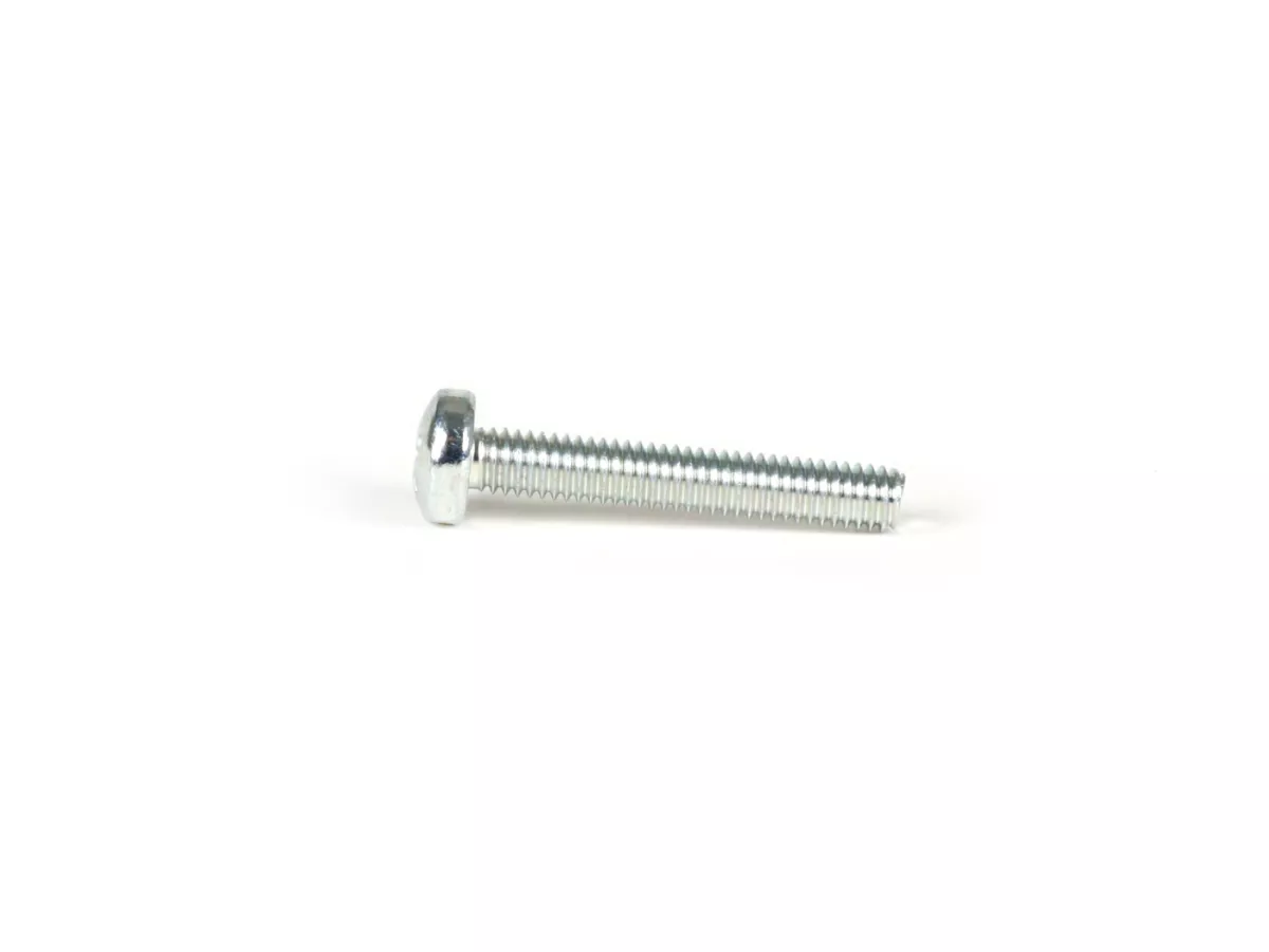 Vite a croce -DIN7985/ISO7045- M4 x 25mm - Vespa PK S - zincata (utilizzata per le lenti degli indicatori di direzione anteriori)