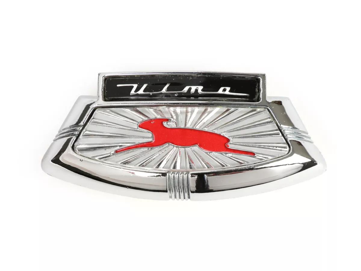 Huruf bertingkat -LAMBRETTA- Lambang Ulma - Lambretta/Serveta (Seri 2-3) - hitam/merah/perak