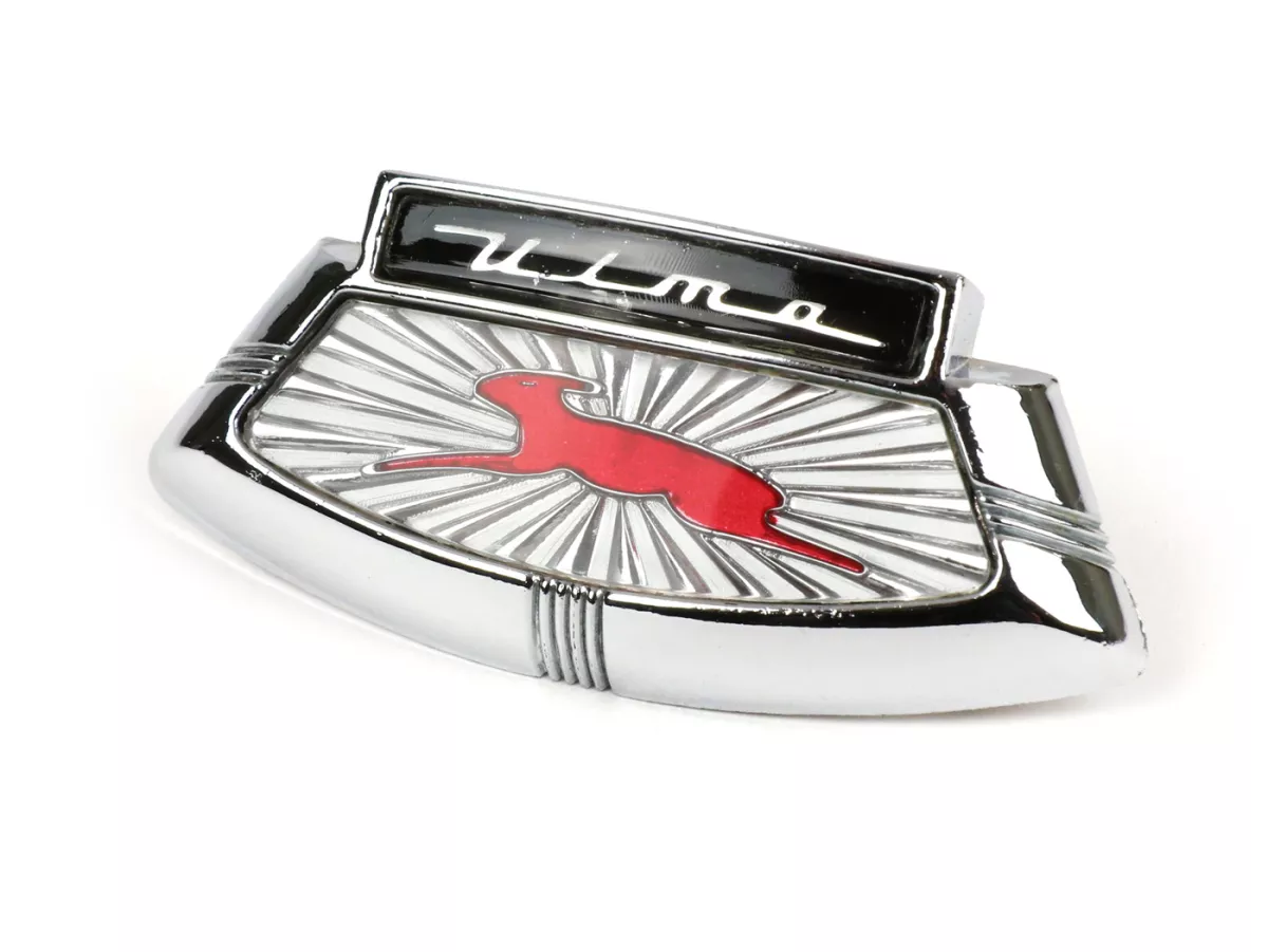 Huruf bertingkat -LAMBRETTA- Lambang Ulma - Lambretta/Serveta (Seri 2-3) - hitam/merah/perak