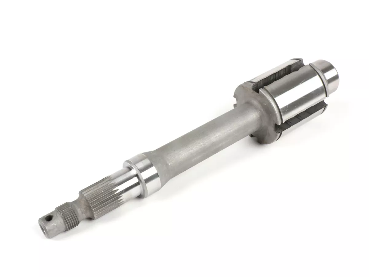 Gearbox (gear cogs incl. drive shaft) -PIAGGIO 200ccm- Vespa PX200 EFL, Disc, My (1984-) - PX125 (VNX2T 232053-, ZAPM), PX150 (VLX1T 624602-, ZAPM), PX200 (VSX1T 315267-), Cosa, T5 125cc, LML Star 2-stroke, Stella 2-stroke - 12/57, 13/42, 17/38, 21/35 tee