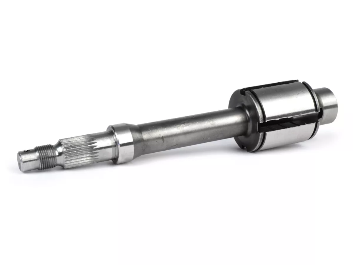 Versnellingsbak (tandwielen incl. hoofdas, schakelkruis, schakelbout) -OEM KWALITEIT- Vespa PX125-200 Lusso (1984-), Cosa, T5, LML Star/Stella (2-takt) - 58/42/38/35 tanden