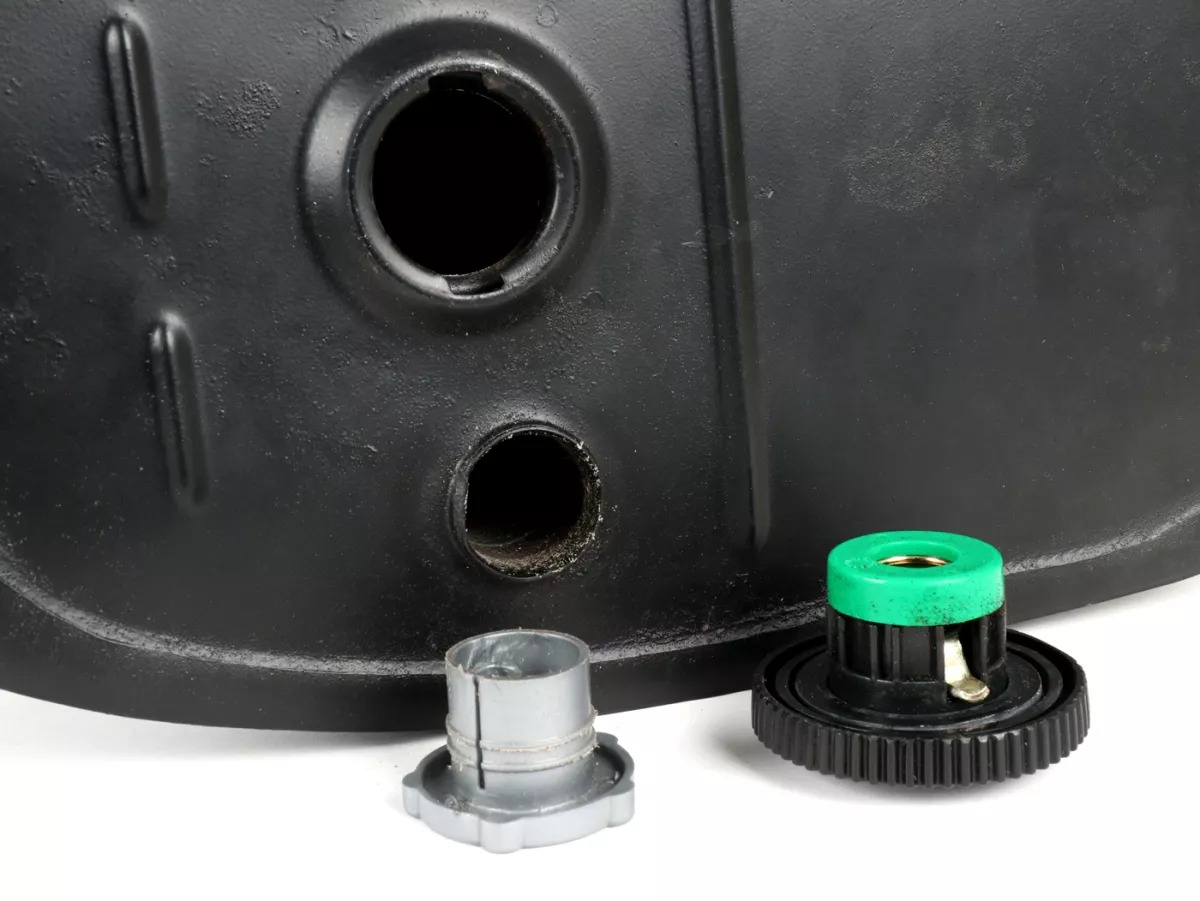 Fuel tank -LML incl. oiltank and fuel tap- PX (since 1984) - autolube version, without fuel gauge