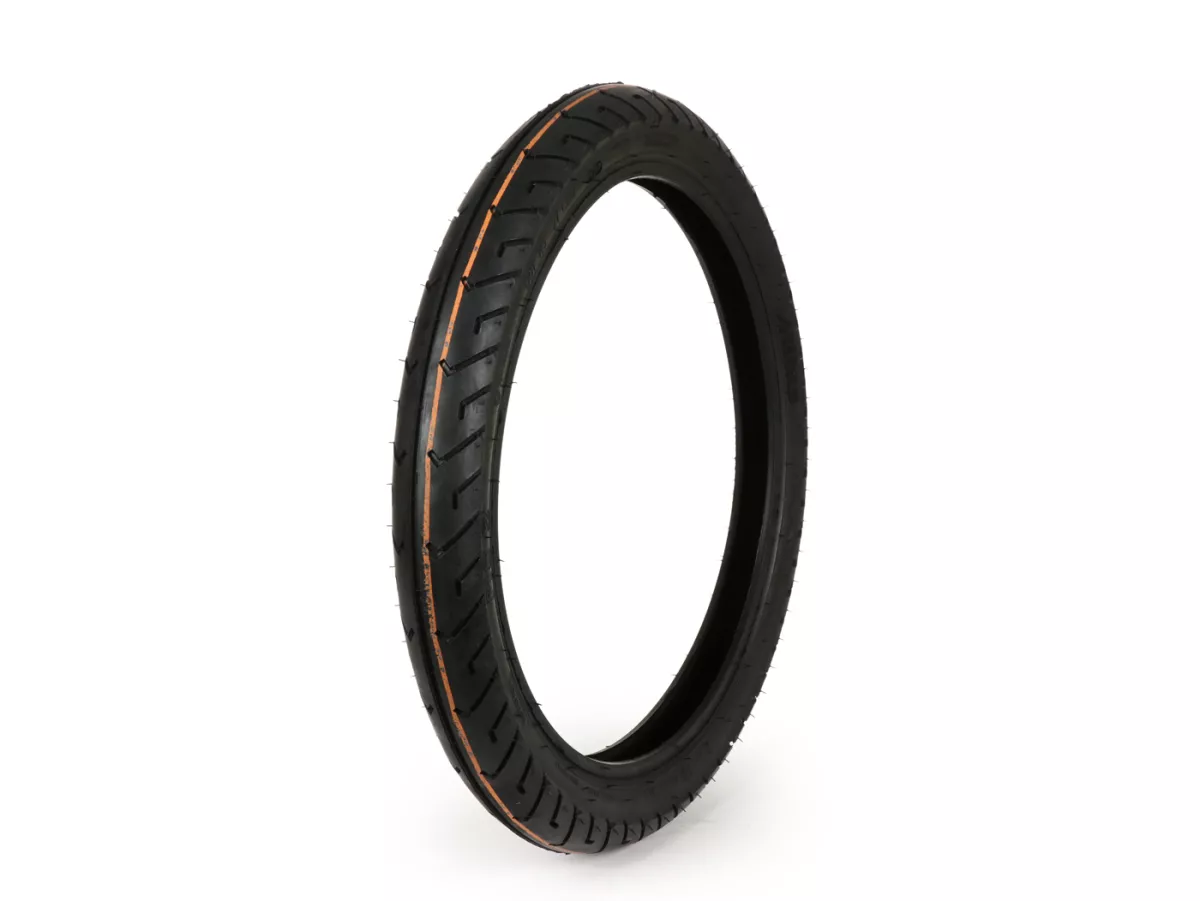 Banden -MITAS MC2- 2 1/4-16, 2,25-16 inch (oude aanduiding 20x2,25) 38J TT versterkt - Piaggio Ciao, Bravo, Simson SL1, Tomos Colibri, Quadro, Hercules Prima 4/5