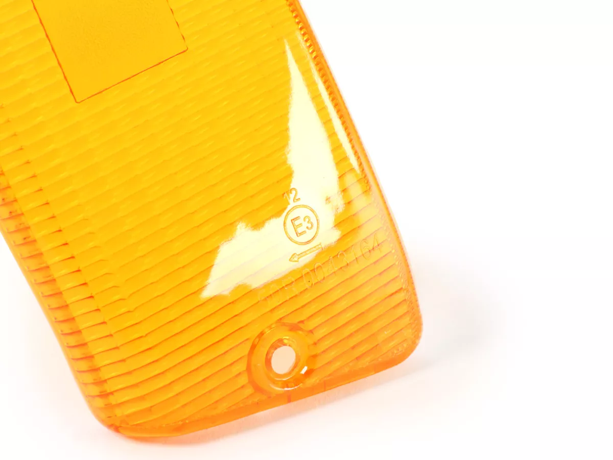 Cristal indicador -SIEM- Vespa PK50 XL/XL2, PK125 XL/XL2 trasero derecho - Naranja