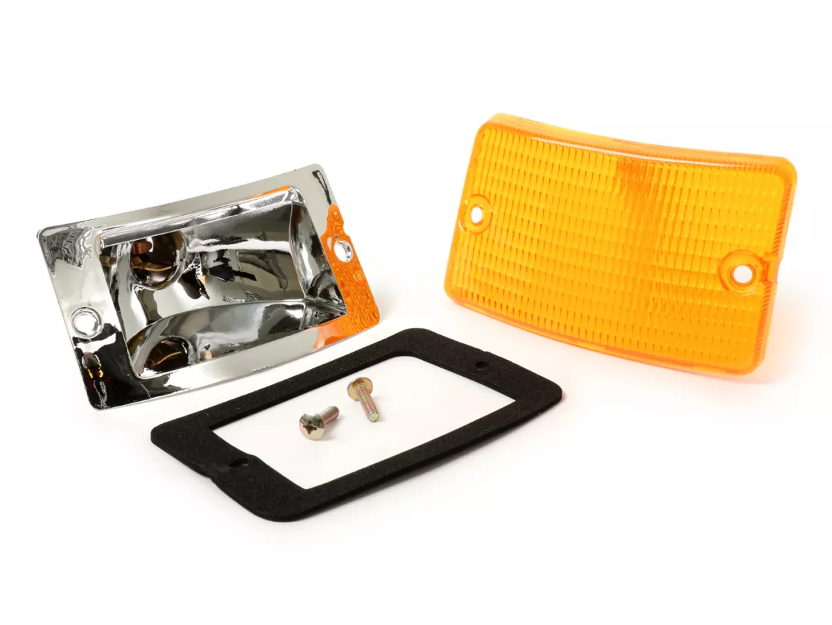 Indicator -SIEM- Vespa PK50 XL, PK125 XL front lhs - amber