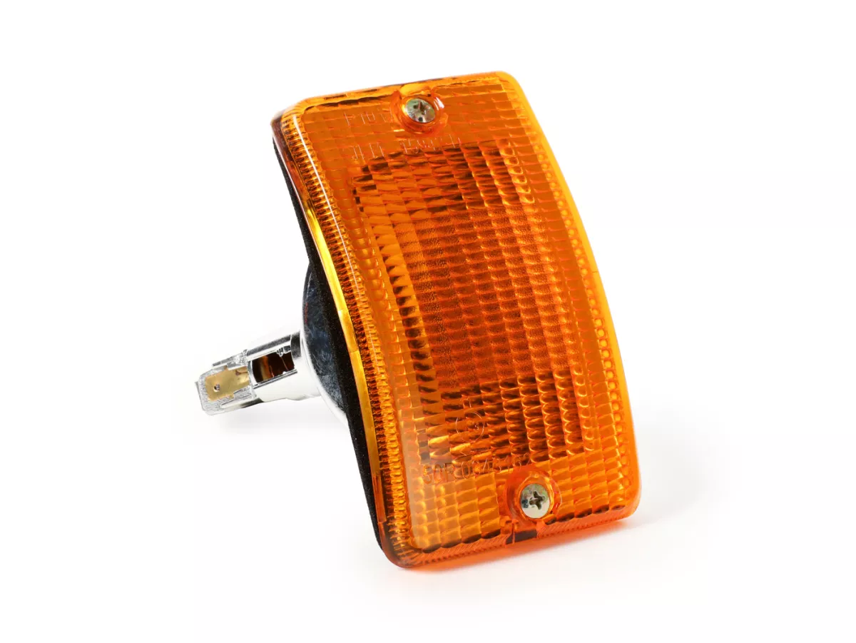 Blinkers -SIEM- Vespa PK50 XL, PK125 XL höger fram - Orange