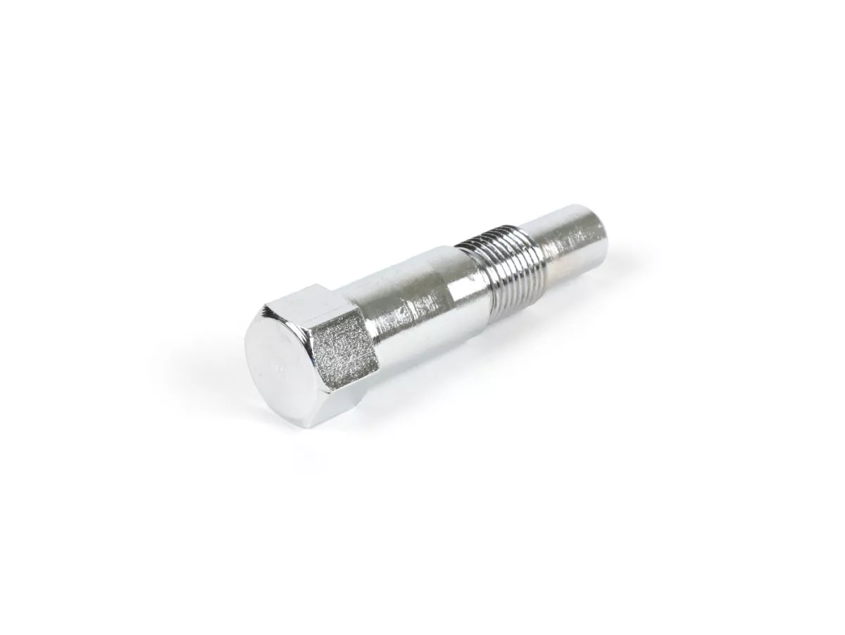 Piston locking tool (short version) -M14 x 1.25- (type NGK E-spark plug) - Vespa Smallframe V50, PV, ET3, PK, Largeframe PX, T5, Cosa, Sprint, Rally, VBB, Wideframe V1-15,V30-33, VL, VB, ACMA, Lambretta LI, SX, TV, GP