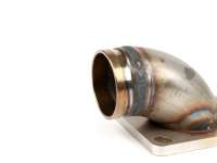 Pipe d’admission (partie du haut) -MRP clapet (RD350) inox- Vespa Largeframe PX, LML, Rally, Sprint, Cosa, T5, carter moteur Pinasco Slave PX/T5 - Ø int.=36mm - Ø connexion=40mm