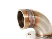 Parte superiore collettore di aspirazione -MRP diaframma (Malossi VR-One caso motore) VA- Vespa Largeframe PX, LML, Rally, Sprint, Cosa, T5 125cc - Øi=38mm - AW=45mm