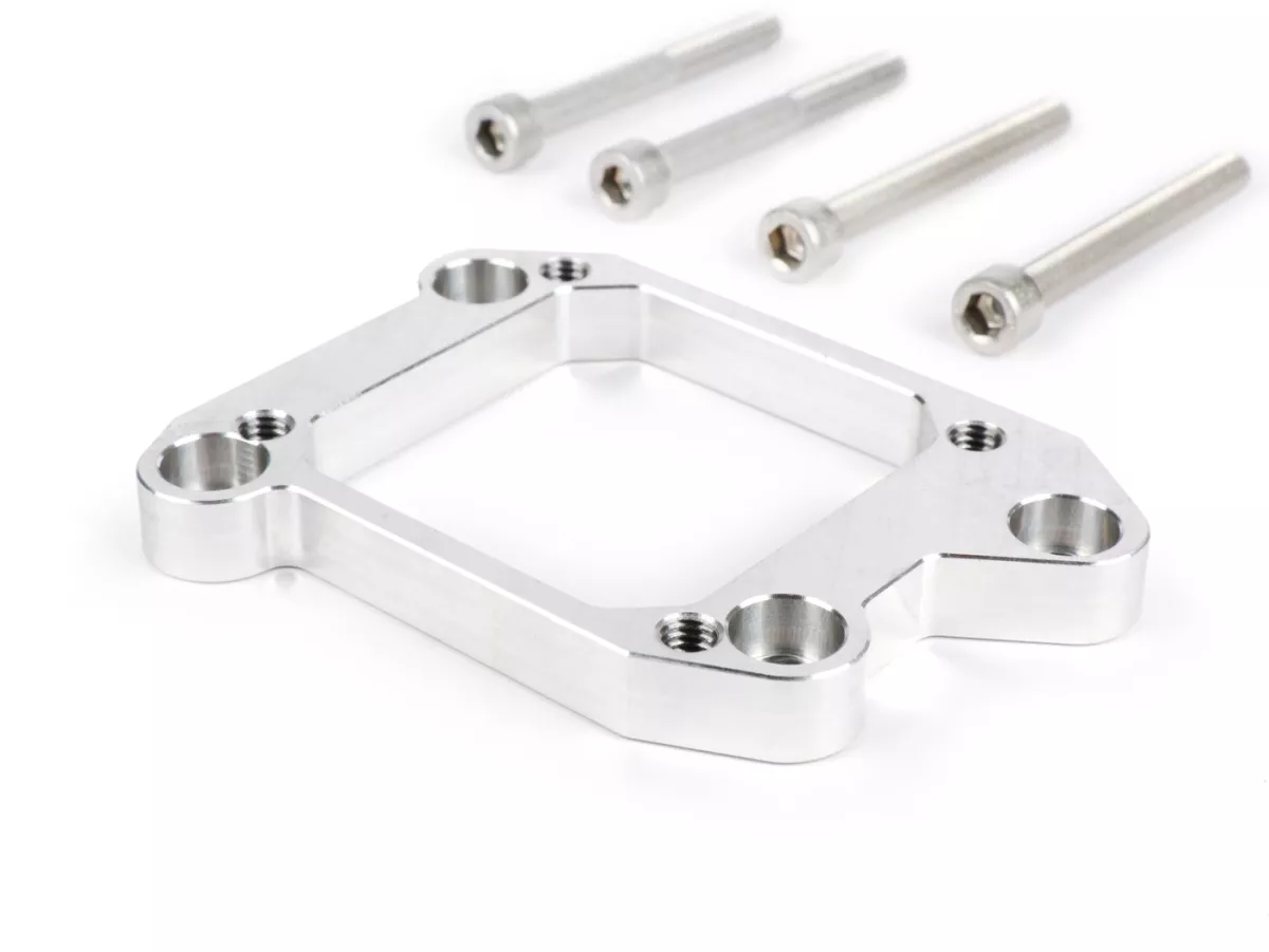 Adaptor -MRP untuk tipe diafragma RD350 ke casing mesin Malossi VR-One - Vespa Largeframe PX, LML, Rally, Sprint, Cosa, T5 125cc