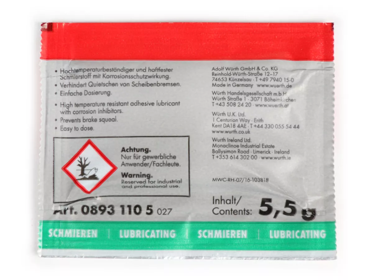 Copper compound -WÜRTH 1100°C- 5,5ml