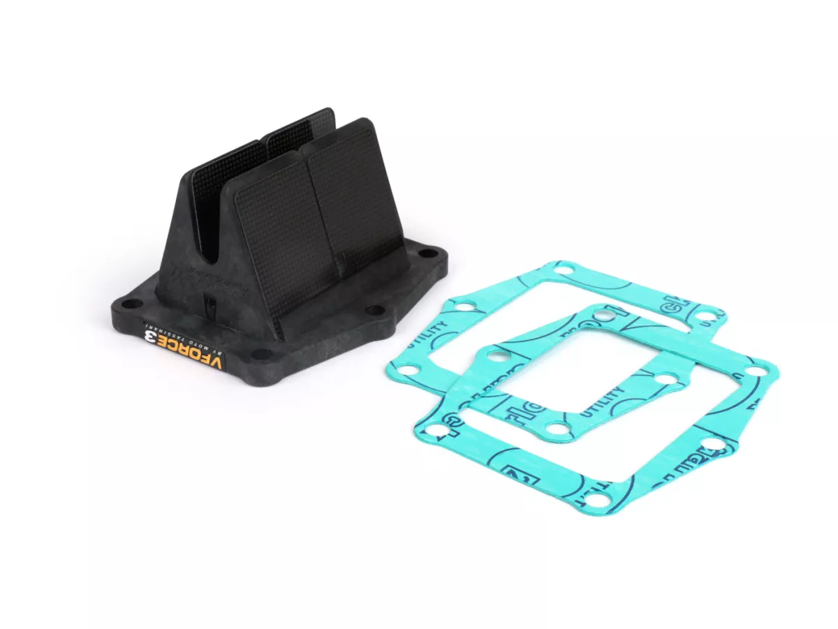 Bloque de diafragma -TASSINARI VForce 3 (92x77x53mm)- Honda CR250 (1986-2001), TRX250 (1986-1989) - también adecuado para Quattrini M200, M1L09, M1L-60