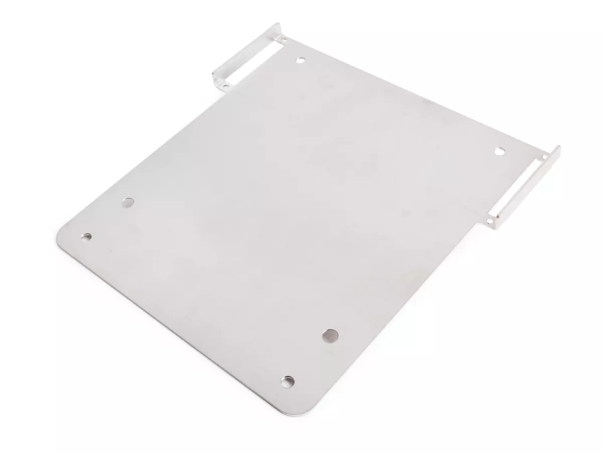 Portatarga - Portatarga -TD-Customs 180x200mm- Lambretta con staffe per indicatori BGM LED