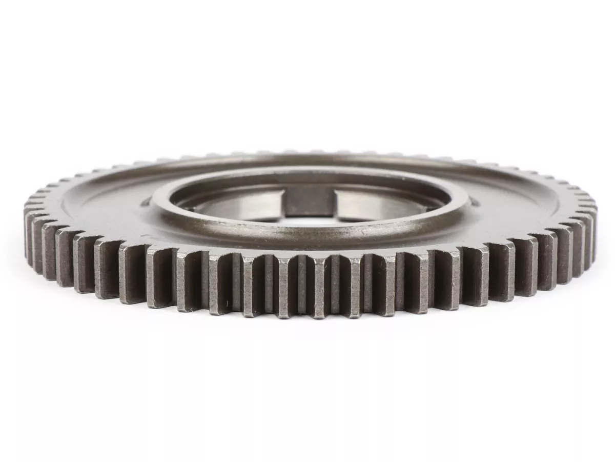 Engranaje 1 - CALIDAD OEM - Vespa PX Lusso 125 ccm, T5 125cc, Cosa125, LML Star/Stella 125 2 tiempos - 58 dientes - también adecuado para PX Lusso 150 ccm, 200cc, Cosa 200