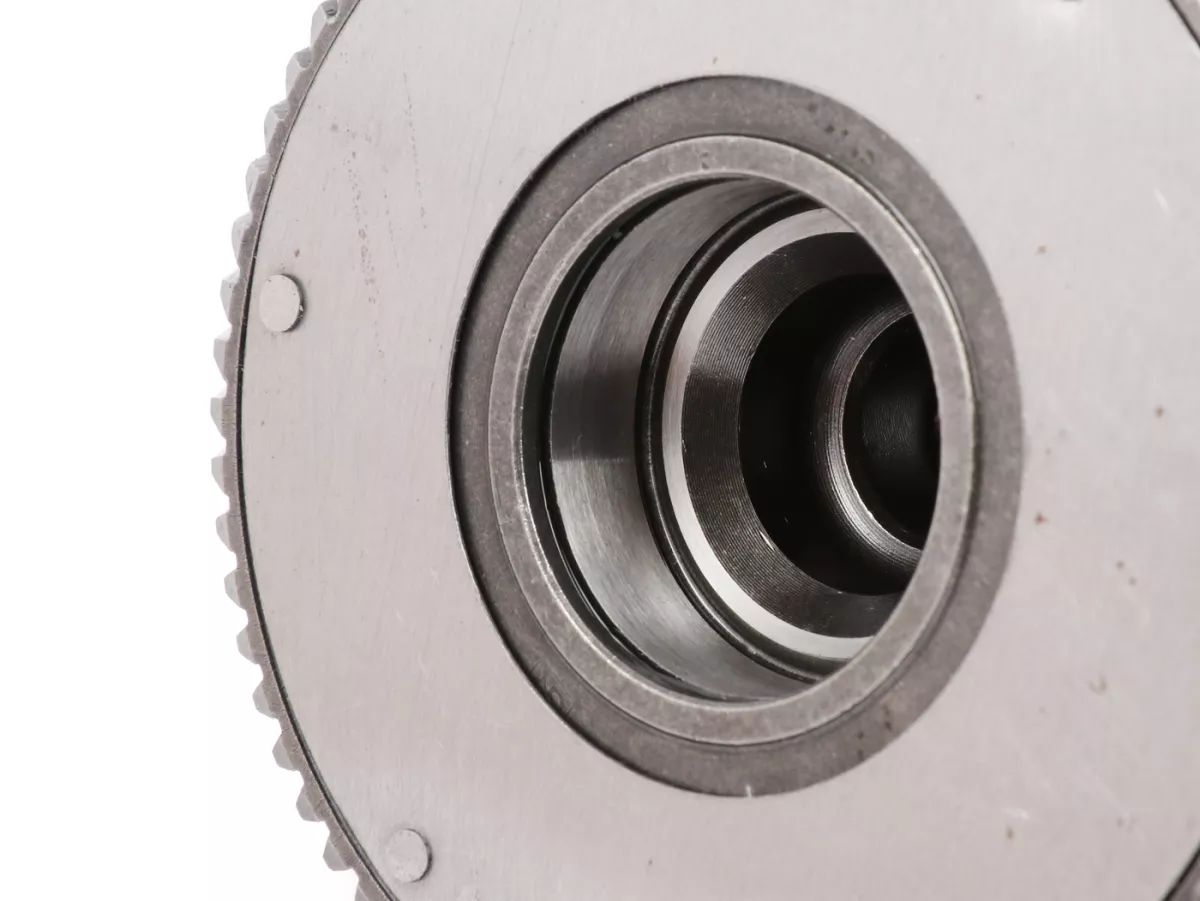 Albero ausiliario con ingranaggio primario -QUALITÀ OEM- Vespa PX125 (VNX1T dal n. 146314), PX150 (dal n. 264565), T5 125cc, Cosa - 12-13-17-21 denti con ingranaggio primario 68 denti