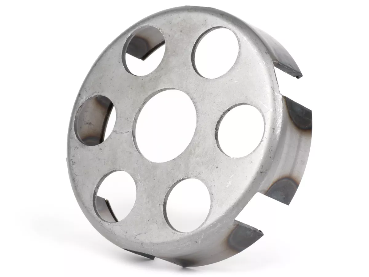 Cesto de embrague -CALIDAD OEM tipo 6 muelles, Øa=108mm, Øi=96mm- Vespa GL, Super, GT, GTR, Sprint, Sprint Veloce, TS, PX80, PX125 (-1995), PX150 (-1995)