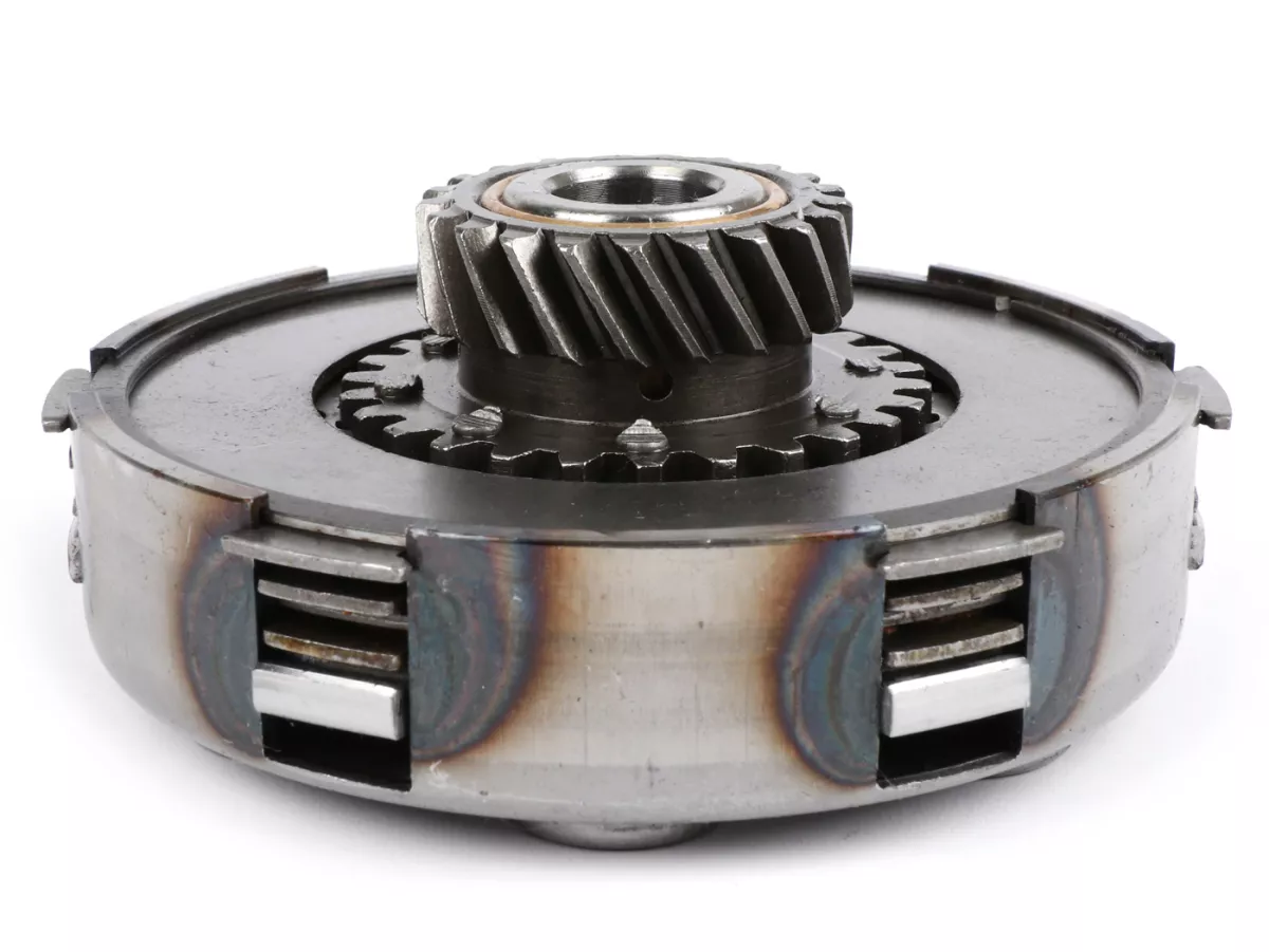 Koppeling -OEM KWALITEIT type 6 veren (Ø108mm, PX80, PX125, PX150)- 3 schijven - 21 tanden