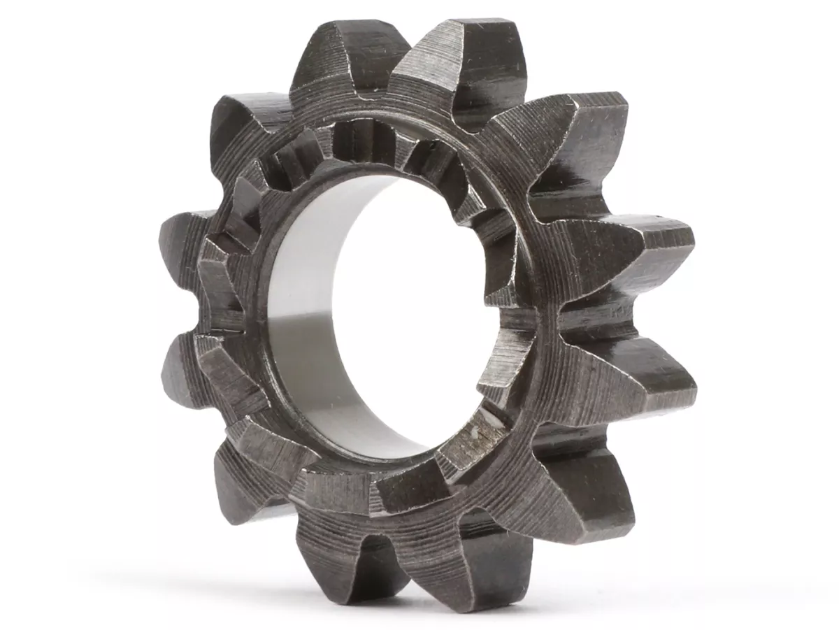 Piñón Kickstarter -OEM QUALITY- Vespa PX125, PX150, PX200, T5 125cc, Rally180 (VSD1T), Rally200 (VSE1T), Cosa - dientes 12/12, Ø=20.5mm