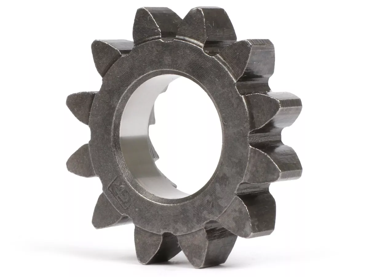 Piñón Kickstarter -OEM QUALITY- Vespa PX125, PX150, PX200, T5 125cc, Rally180 (VSD1T), Rally200 (VSE1T), Cosa - dientes 12/12, Ø=20.5mm