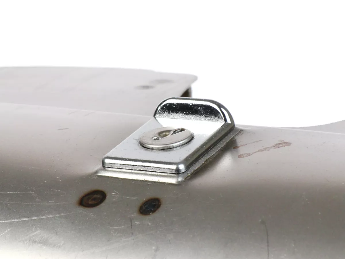 Glove box -OEM QUALITY, oiled bare metal- Vespa Rally180 (VSD1T), Rally200 (VSE1T), TS125 (VNL3T) - fits also Sprint150 (VLB1T), GT125 (VNL2T), GTR125 (VNL2T), GL150 (VLA1T), Super (VNC1T/VBC1T)