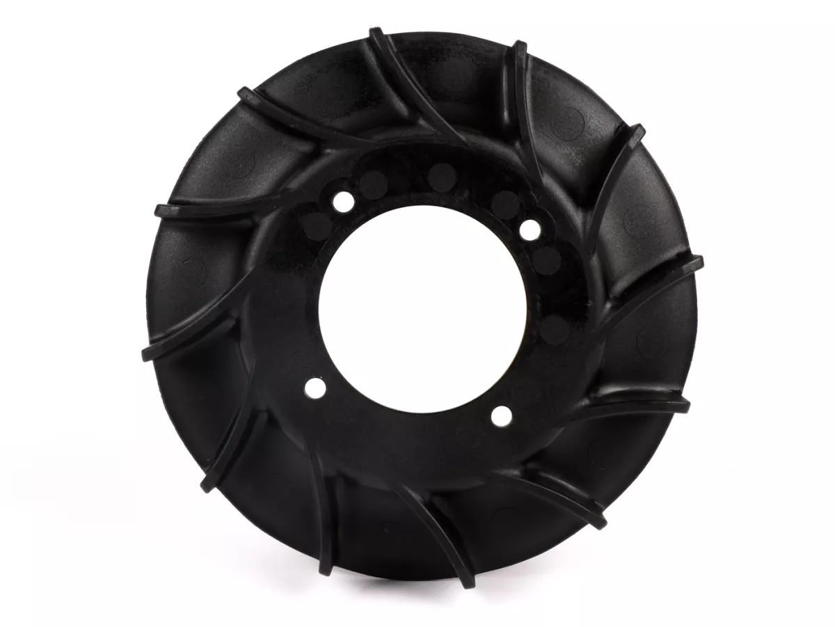 Impulsor - Rueda del ventilador - Anillo del ventilador -KR AUTOMATION 'Air number 12' para, encendido Parmakit y Overrev, Quattrini M200- Vespa Smallframe V50, PV, ET3, PK, Largeframe PX, Cosa, Rally, Sprint, GT, GTR, Super, VNB, VBA, VBB, VNB