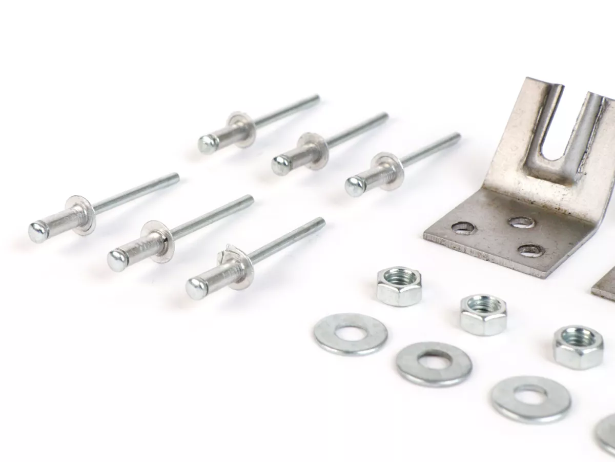 Glove box mounting set -LAMBRETTA- LI, LIS, SX, TV (series 2-3), DL, GP