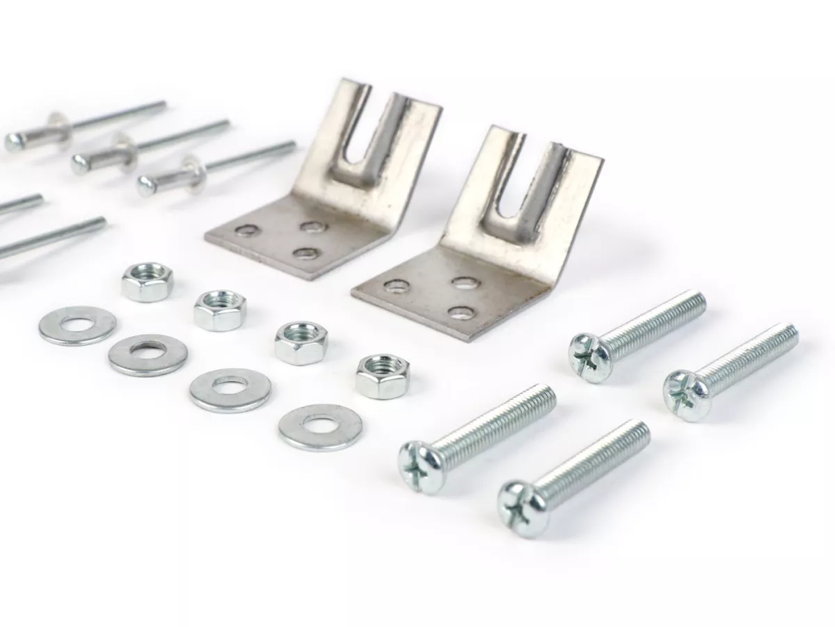 Glove box mounting set -LAMBRETTA- LI, LIS, SX, TV (series 2-3), DL, GP