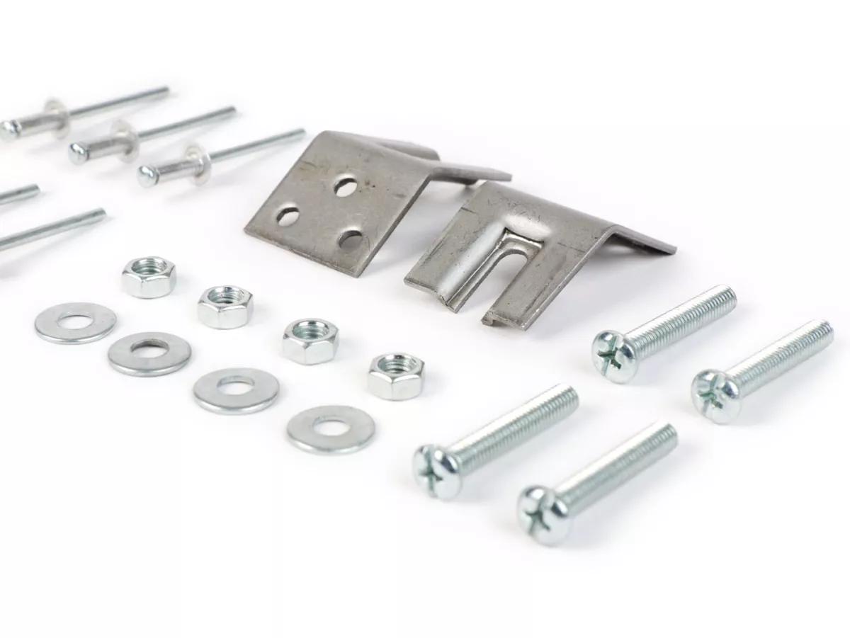 Glove box mounting set -LAMBRETTA- LI, LIS, SX, TV (series 2-3), DL, GP