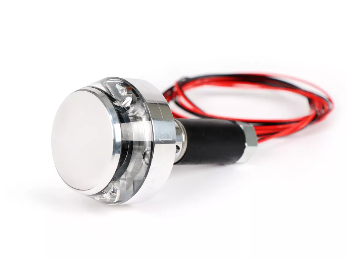 Indicator -MOTOGADGET handlebar end indicator- m.blaze disc - polished aluminium - clear glass - lhs