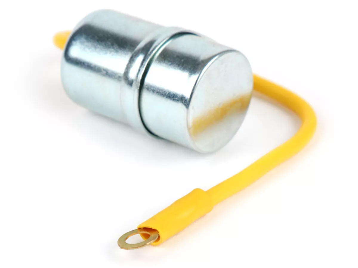 Condensador -Ø=20mm, 1-hilo- Vespa V50 N, V50 L, V50 R, V50 Special, V90, 90 SS, PV125