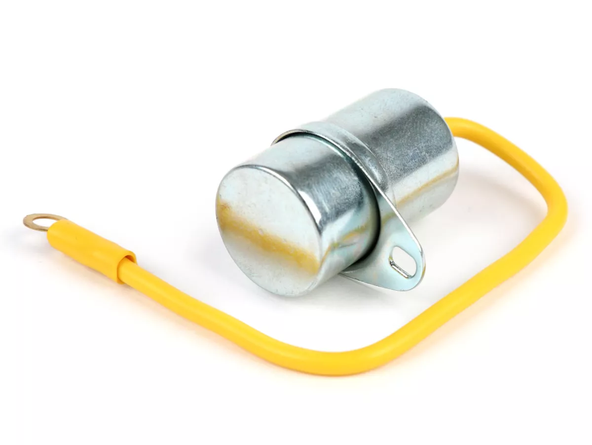Condensador -Ø=20mm, 1-hilo- Vespa V50 N, V50 L, V50 R, V50 Special, V90, 90 SS, PV125