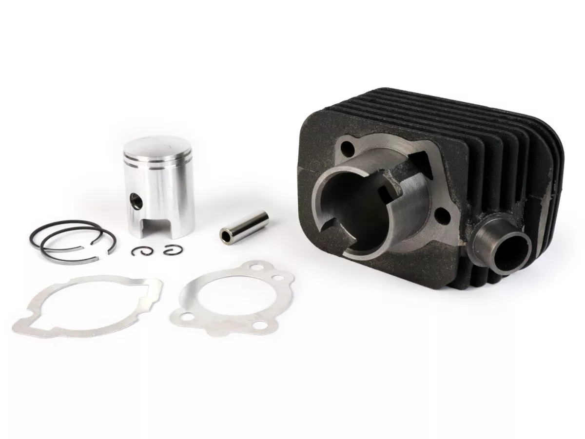 Cilindro -QUALITÀ OEM 50 ccm Standard Ø38.2mm- Piaggio Ciao (spinotto = Ø 10mm) - incl. guarnizioni