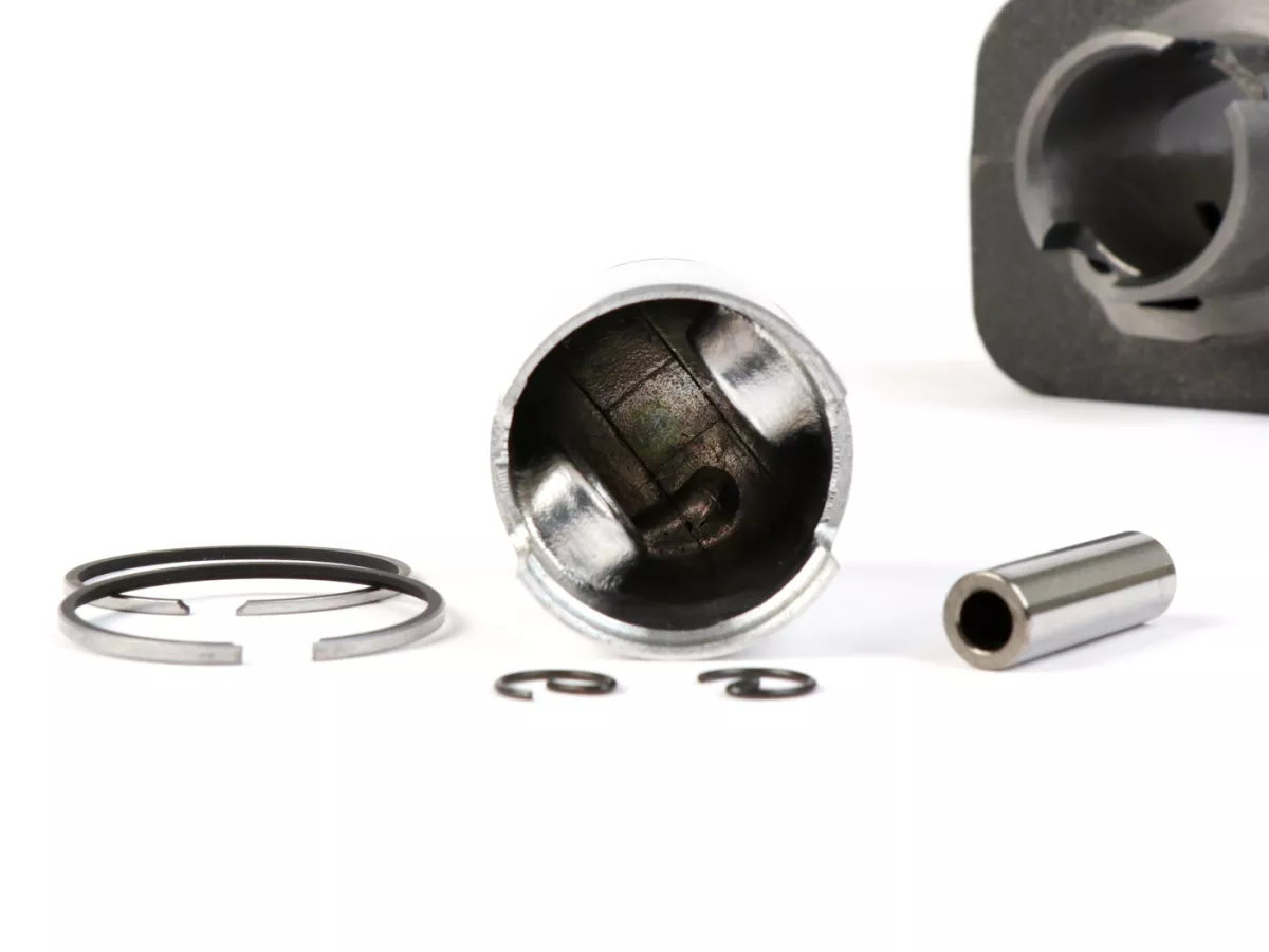 Cilindro -QUALITÀ OEM 50 ccm Standard Ø38.2mm- Piaggio Ciao (spinotto = Ø 10mm) - incl. guarnizioni