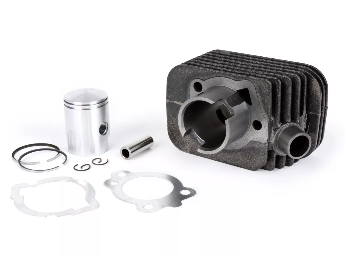 Cylinder -OEM QUALITY 50 cc Standard Ø38.2mm, exhaust port Ø22mm- Piaggio Ciao (gudgeon pin = Ø 12mm) - with gaskets