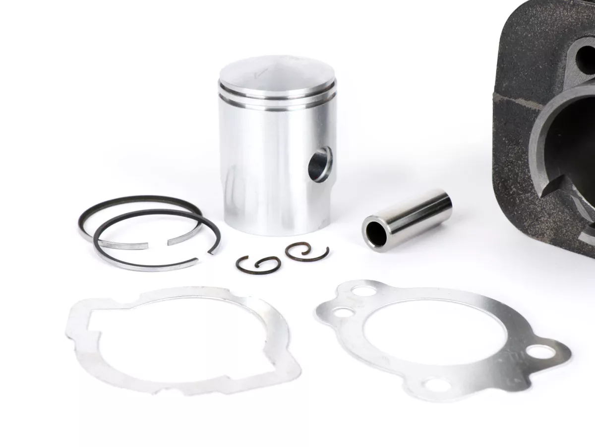 Cylinder -OEM QUALITY 50 cc Standard Ø38.2mm, exhaust port Ø22mm- Piaggio Ciao (gudgeon pin = Ø 12mm) - with gaskets