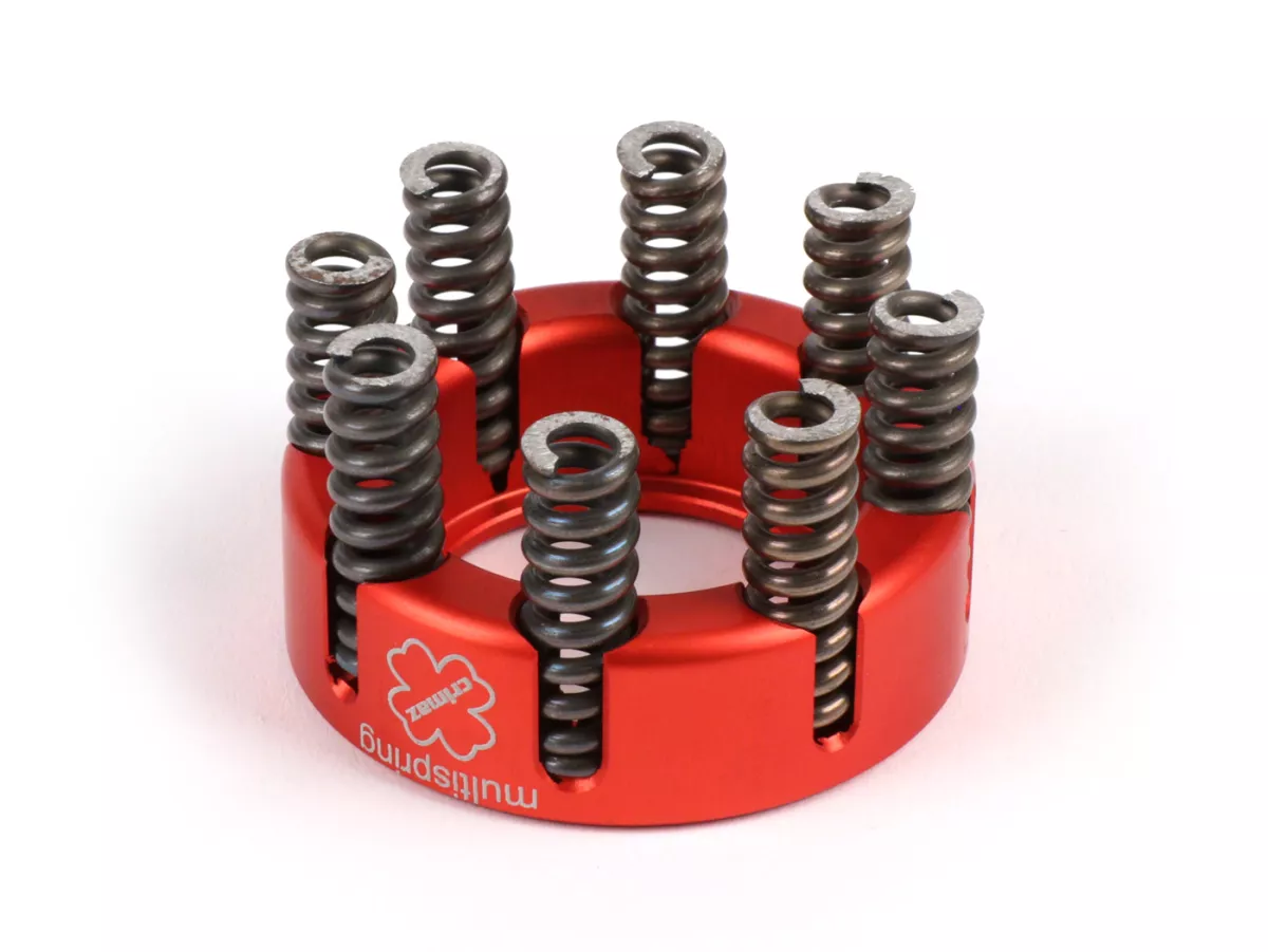 Clutch spring set -CRIMAZ, 8 springs, conversion for standard clutch type- Vespa V50, V90, SS50, SS90, PV125, ET3, PK50, PK80, PK50 S, PK80 S, PK125 S, PK50 XL, PK125 XL, ETS, PK50 HP, PK50 SS