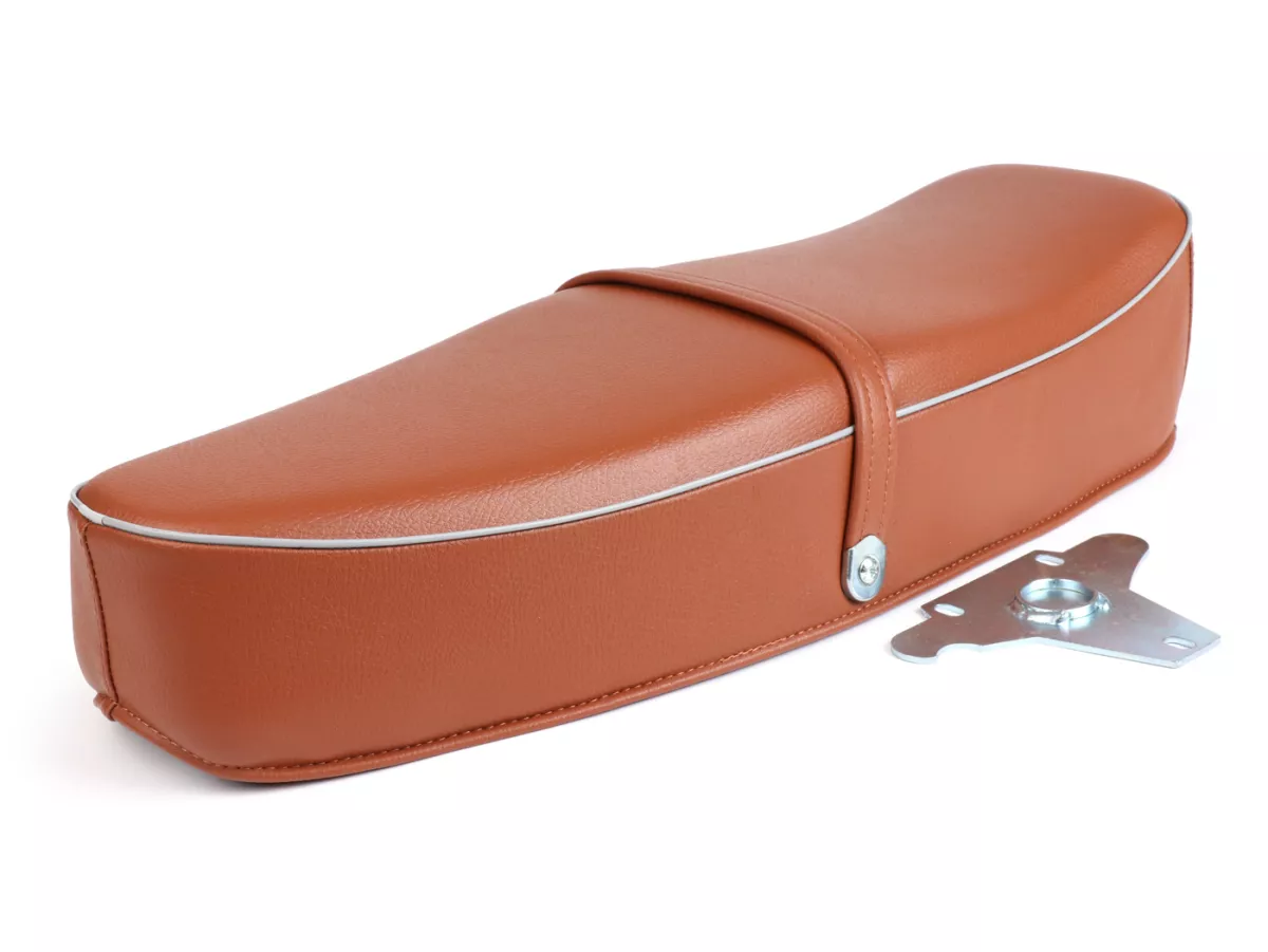 Seat -BGM PRO Classic Touring- Vespa Sprint150 (VLB1T), GL150 (VLA1T), GT125 (VNL2T), GTR125 (VNL2T) - brown