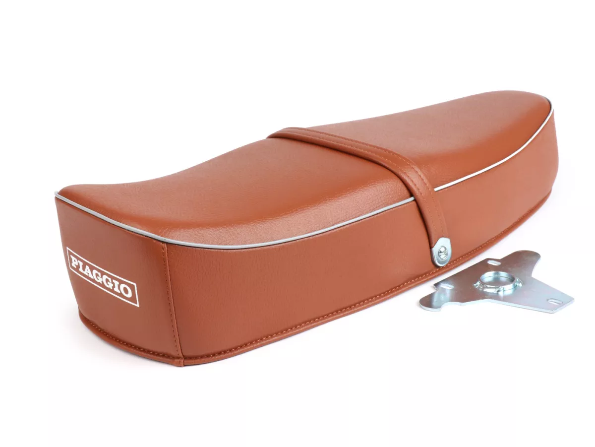 Seat -BGM PRO Classic Touring- Vespa Sprint150 (VLB1T), GL150 (VLA1T), GT125 (VNL2T), GTR125 (VNL2T) - brown