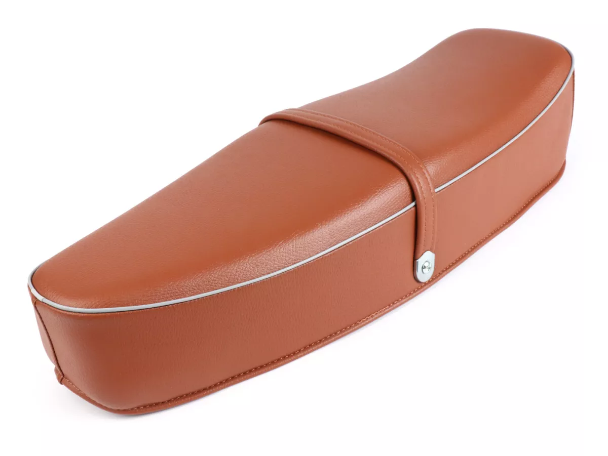 Seat -BGM PRO Classic Touring- Vespa Sprint150 (VLB1T), GL150 (VLA1T), GT125 (VNL2T), GTR125 (VNL2T) - brown