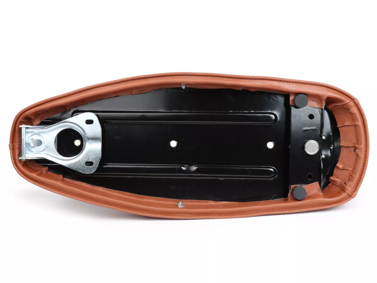 Seat -BGM PRO Classic Touring- Vespa Sprint150 (VLB1T), GL150 (VLA1T), GT125 (VNL2T), GTR125 (VNL2T) - brown