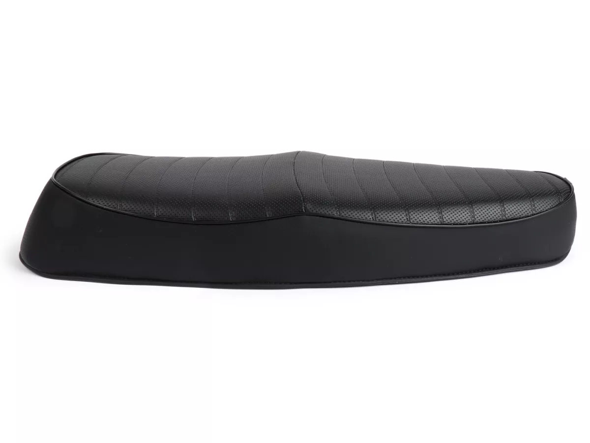 Seat -NISA Wave- Vespa PX - also fits Vespa Sprint, GT, GTR, Super, TS, GL, VNA, VBA, VNB, VBB, T4 - black