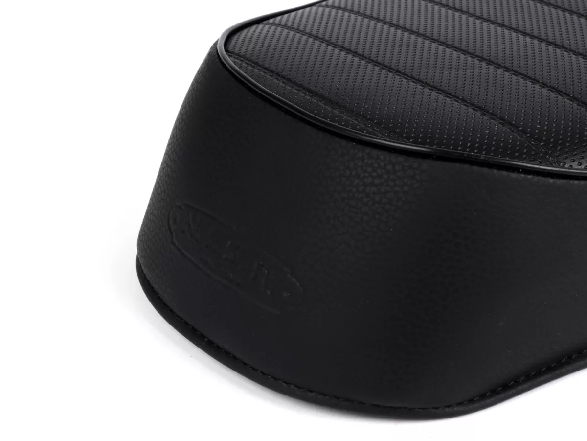 Seat -NISA Wave- Vespa PX - also fits Vespa Sprint, GT, GTR, Super, TS, GL, VNA, VBA, VNB, VBB, T4 - black