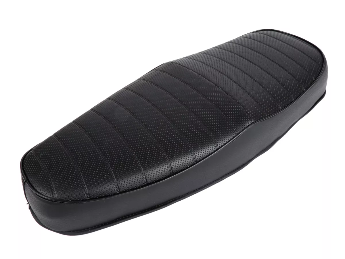 Seat -NISA Wave- Vespa PX - also fits Vespa Sprint, GT, GTR, Super, TS, GL, VNA, VBA, VNB, VBB, T4 - black