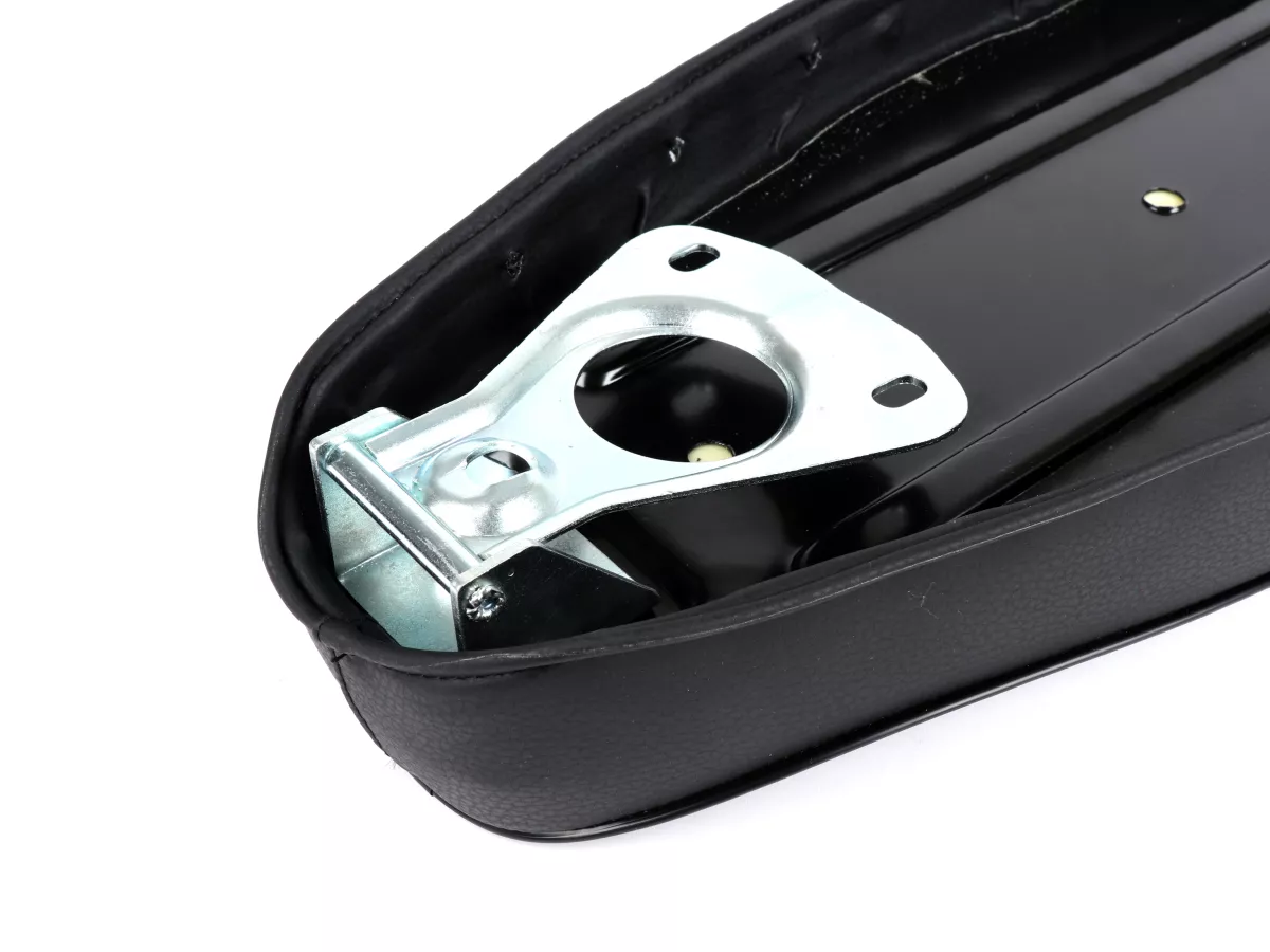 Seat -NISA Wave- Vespa PX - also fits Vespa Sprint, GT, GTR, Super, TS, GL, VNA, VBA, VNB, VBB, T4 - black