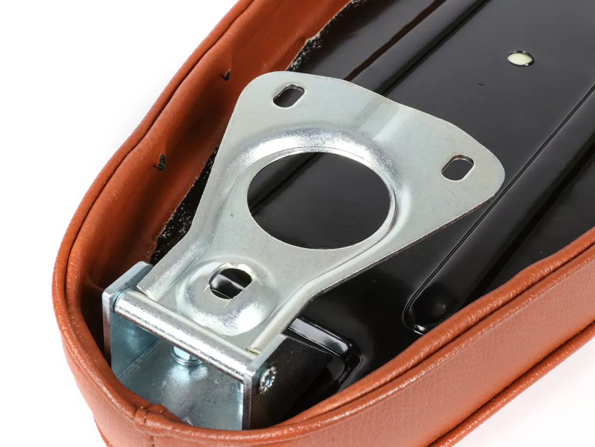 Seat -NISA Wave- Vespa PX - also fits Vespa Sprint, GT, GTR, Super, TS, GL, VNA, VBA, VNB, VBB, T4 -brown