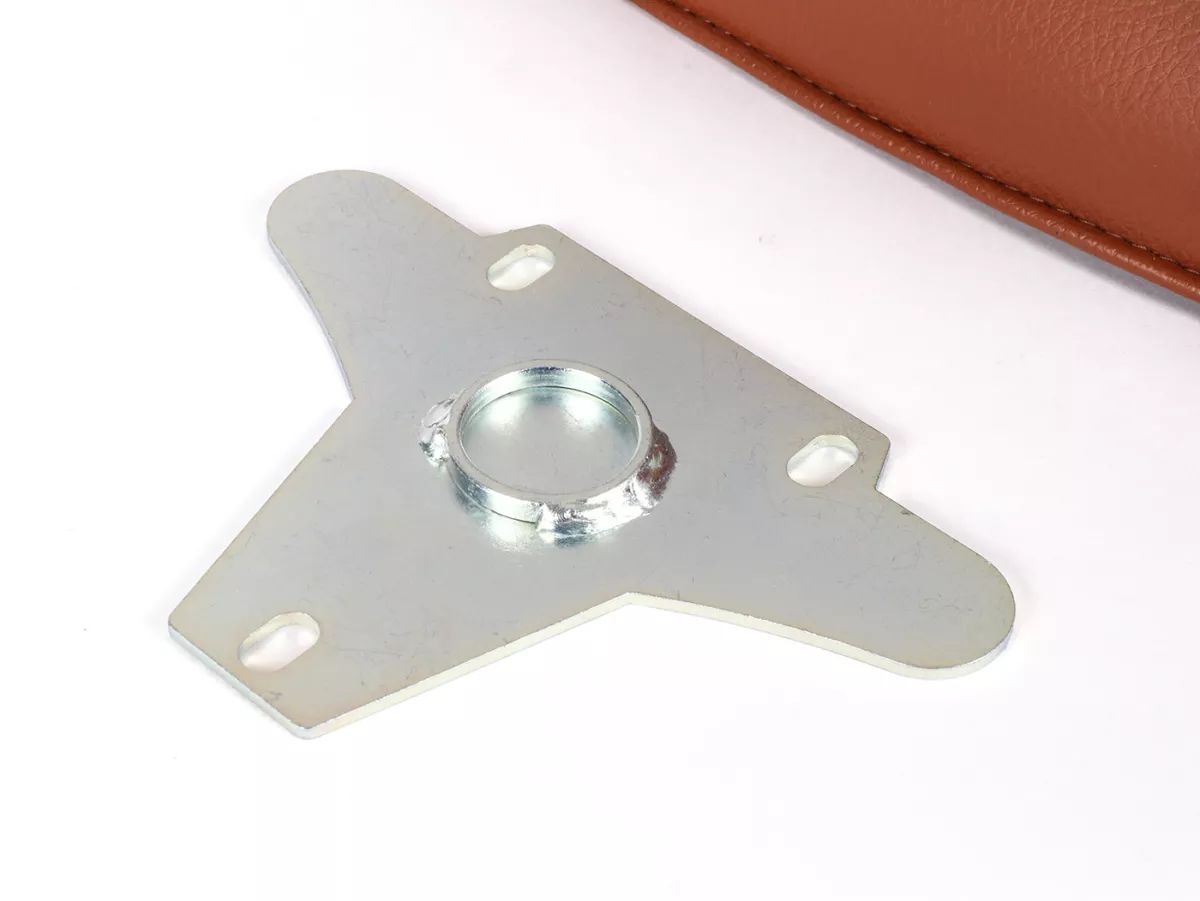 Seat -NISA Wave- Vespa PX - also fits Vespa Sprint, GT, GTR, Super, TS, GL, VNA, VBA, VNB, VBB, T4 -brown
