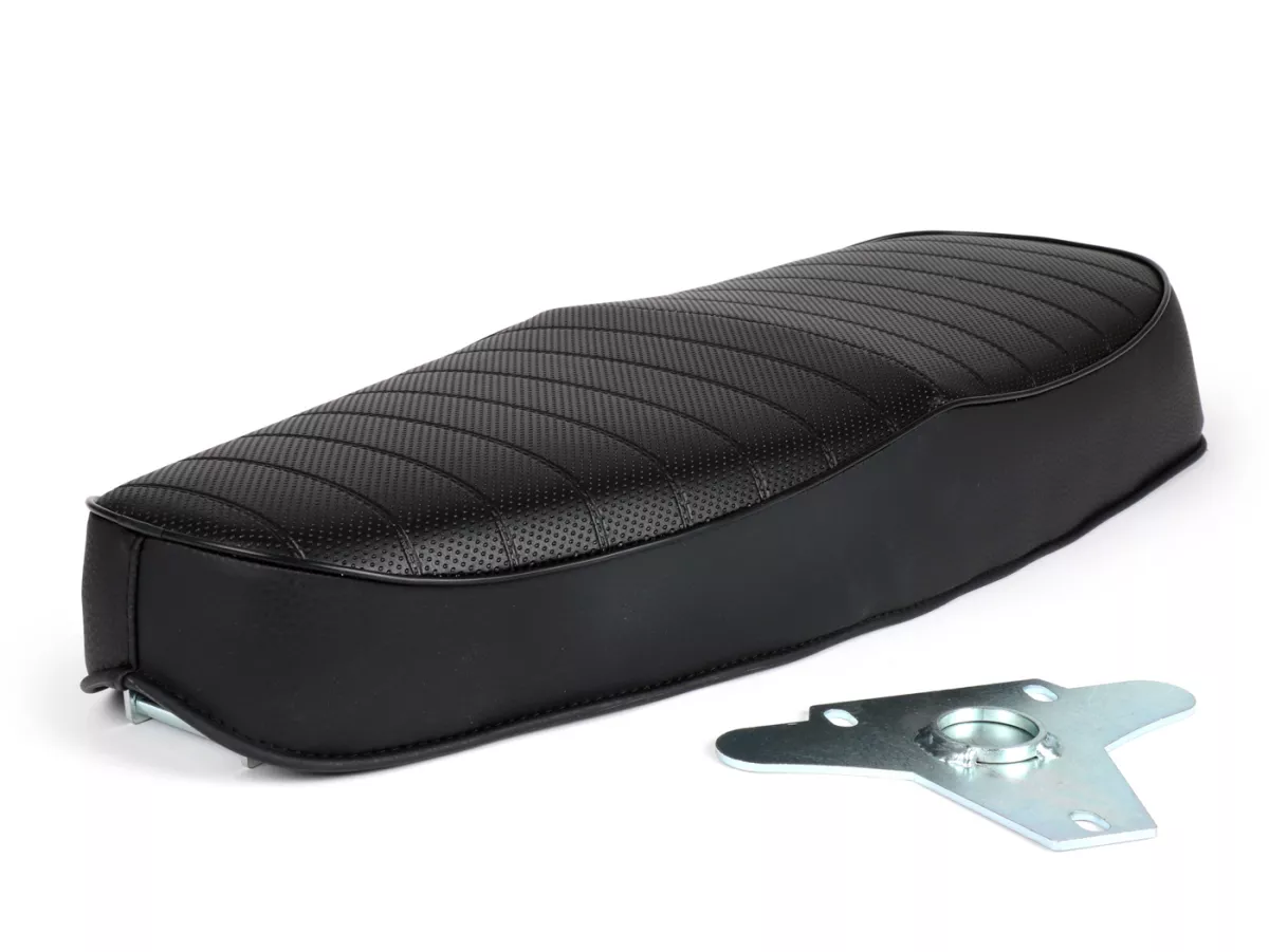 Zitbank -NISA Wave- Rally 180/200, GS160, SS180 - Zwart